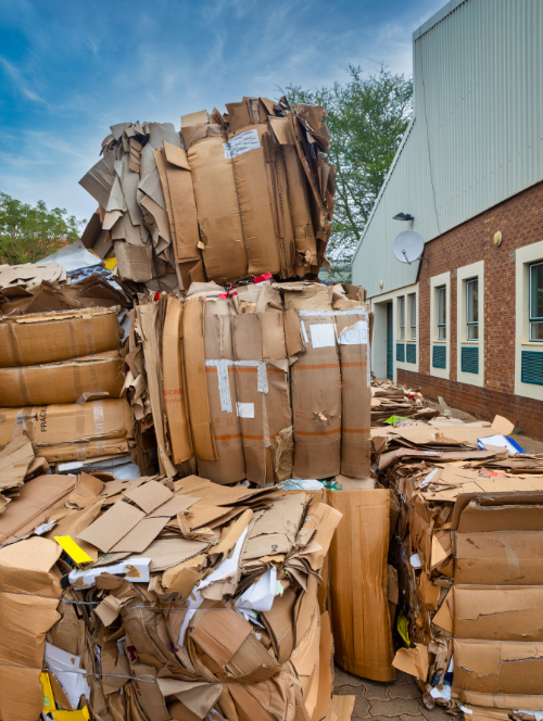 We Collect, Sort, and Process Recyclable Paper Materials